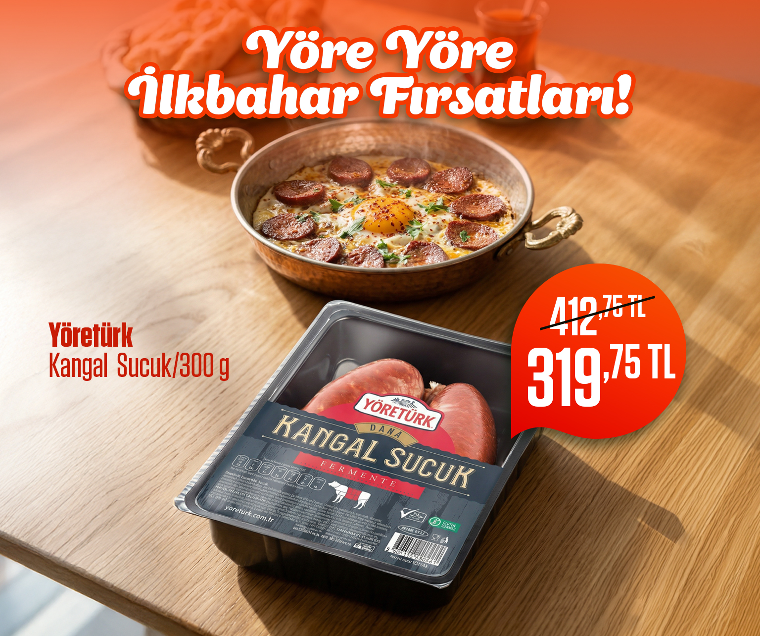 Yöretürk Kangal Sucuk Kampanyası